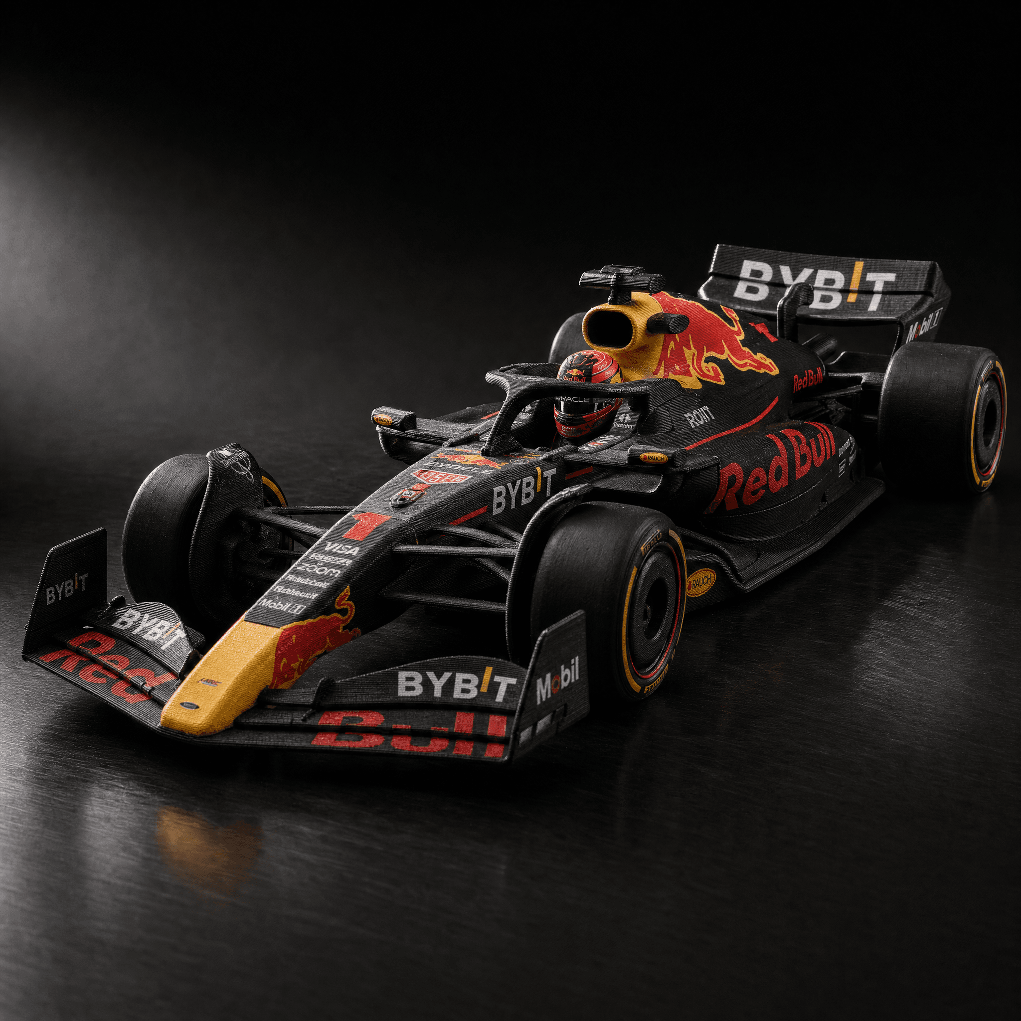 F1 Car - High-Detail 3D RedBull F1 Car