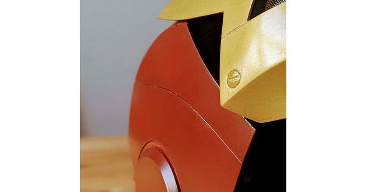 Iron Man Helmet, Articulated, Wearable