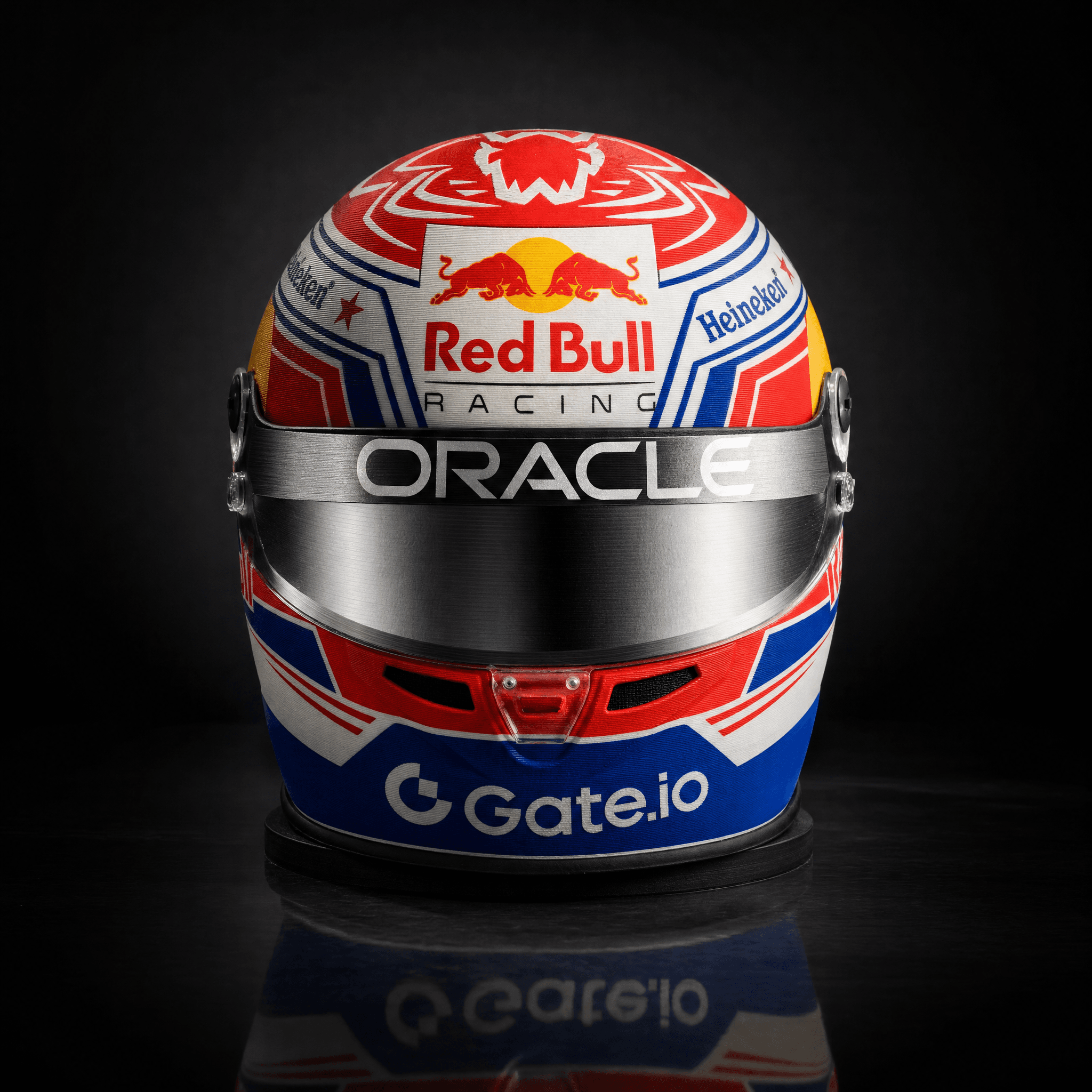 Max Verstappen Red Bull Helmet 2025