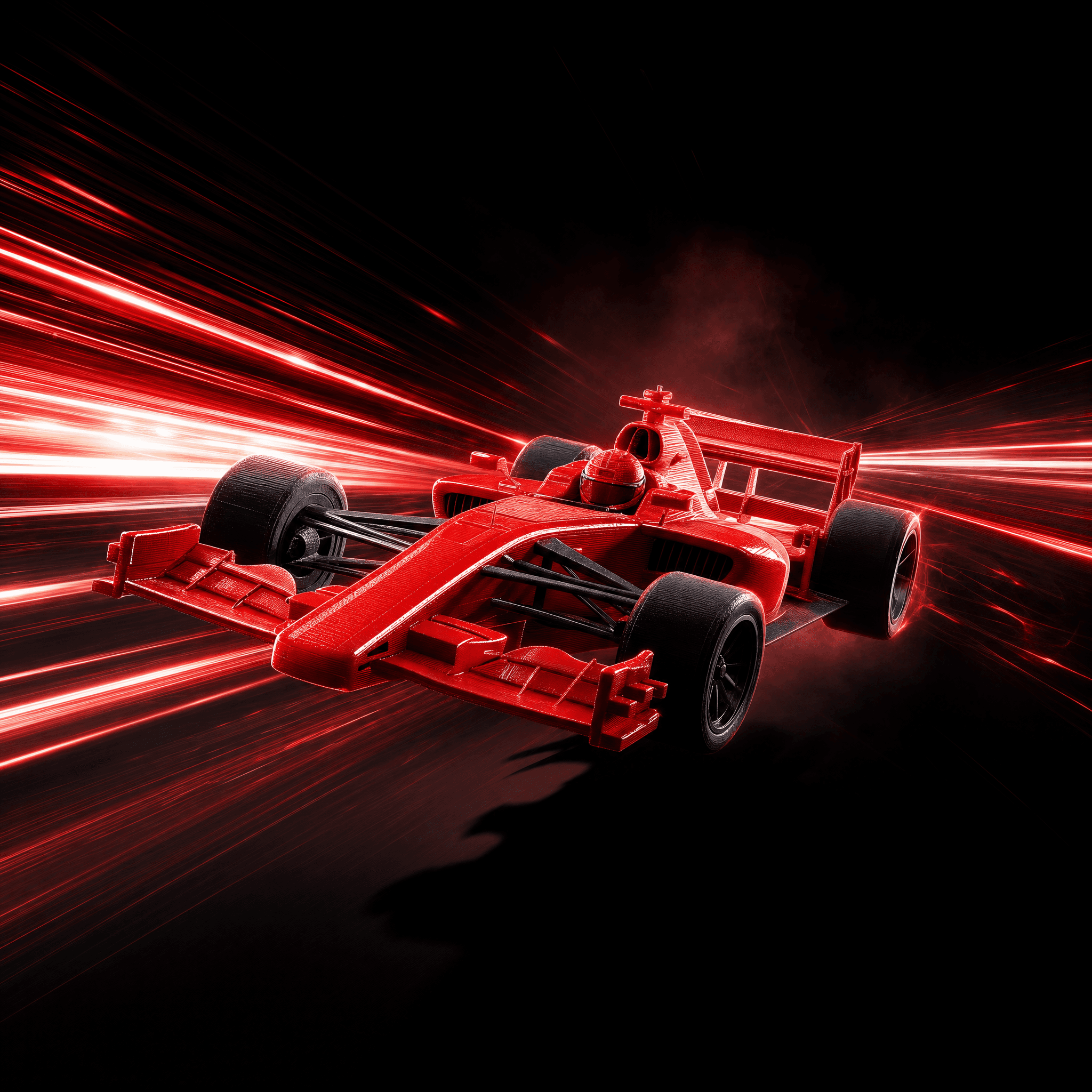 F1 Formula Race Car Model