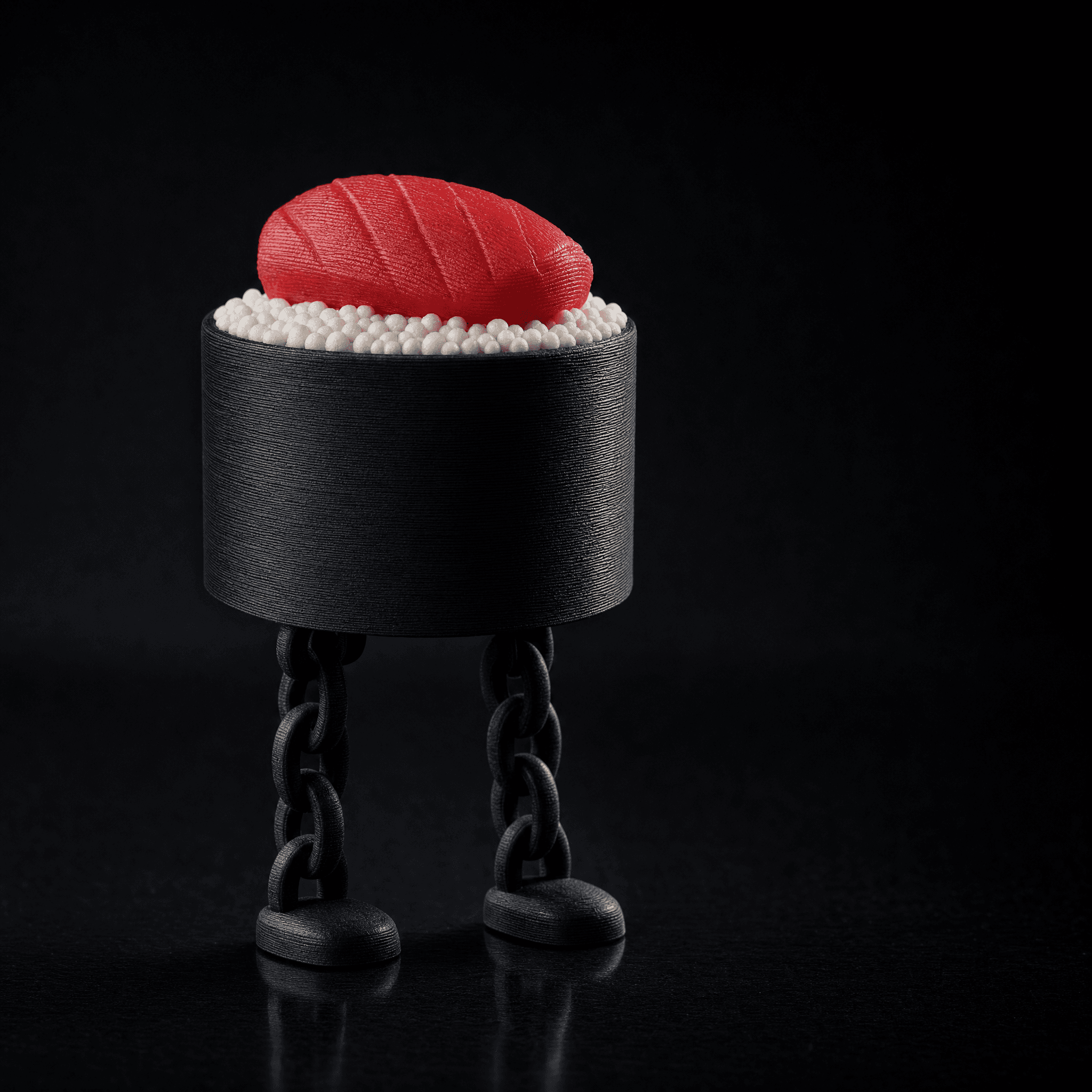 Articulated Sushi Buddy - Tuna