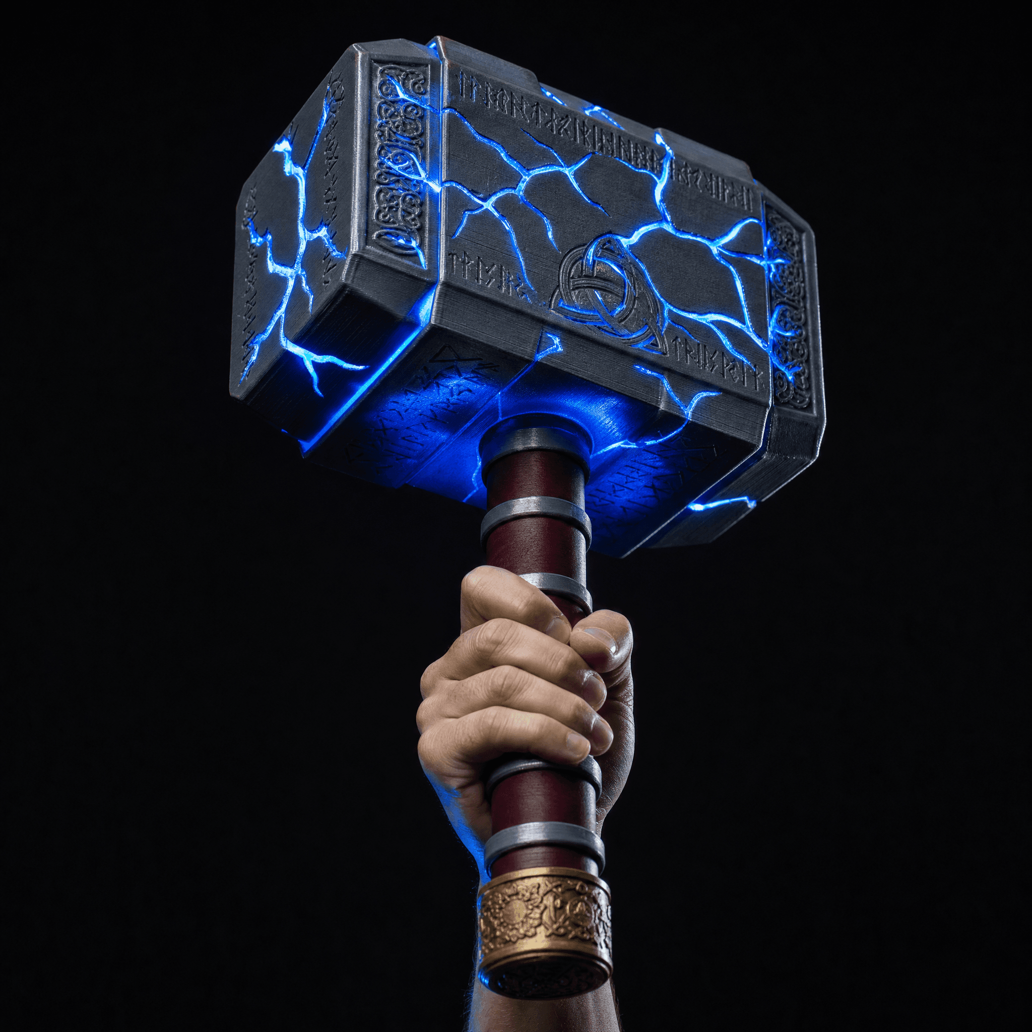 CRACKED MJÖLNIR - THOR HAMMER LOVE AND THUNDER