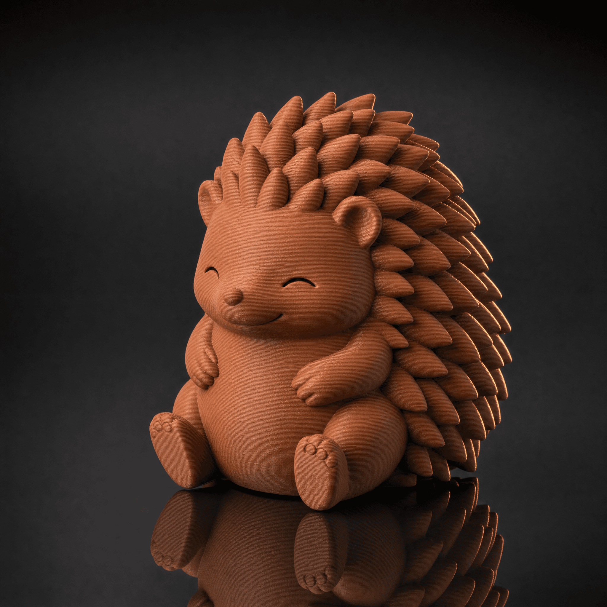 Hedgehog Buddy – Cute kawaii Figurine