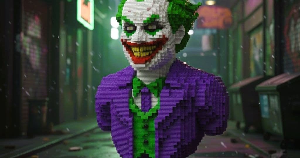 Joker (DC) - Bust Lego Collection