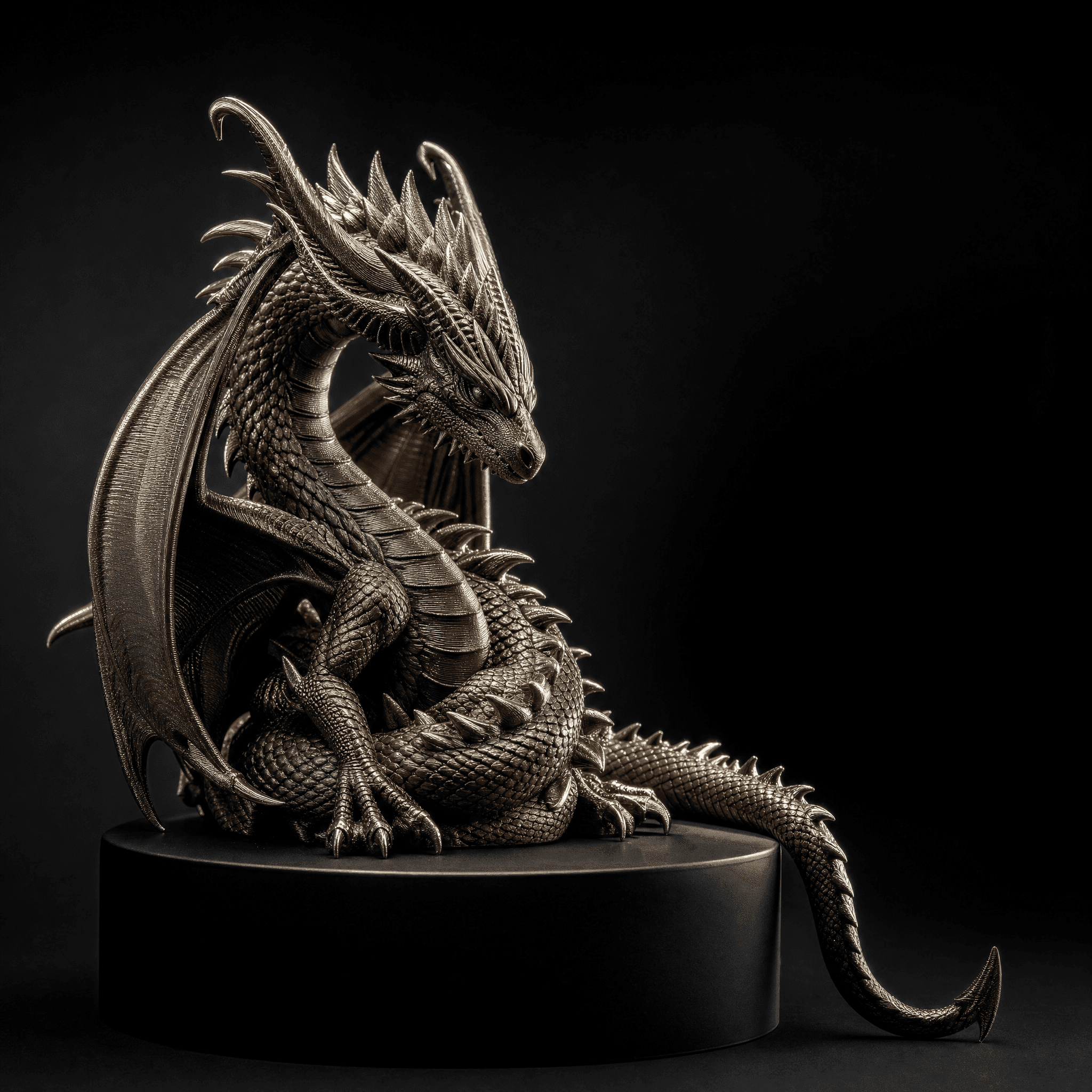 Articulated Dragon Figurine